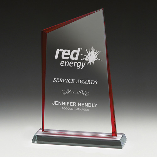 Longview Series Award Red - Engraved