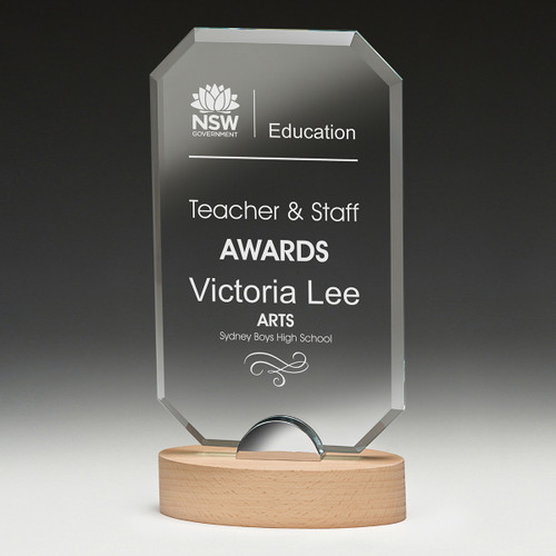 Sabro Series Glass, Metal & Timber Award
