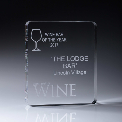 Tablet Acrylic Award 175mm AC175