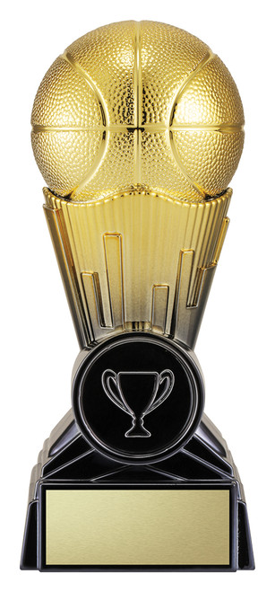Mercury Series Metallic Basketball Trophy 120mm 10034A