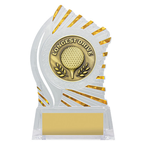 Solar Series Acrylic Golf Longest Drive Trophy