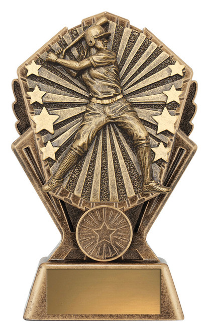 Cosmos Series Female Baseball Trophy 150mm