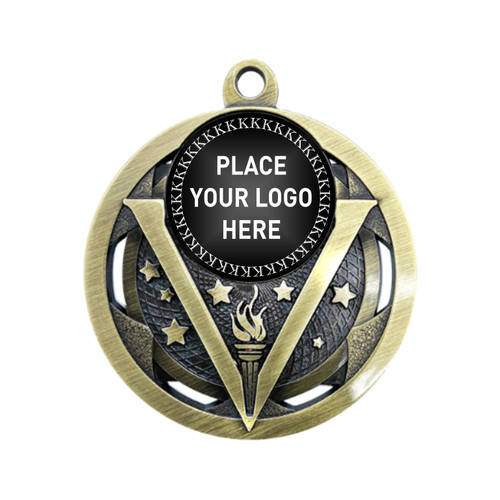 Strata Medal Victory Antique Gold