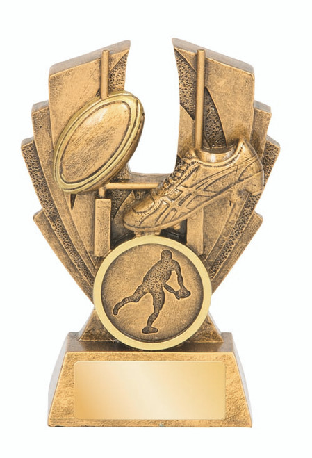 Hawk Series Rugby Trophy 100mm