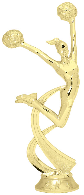 Cheerleader Figure on base Trophy 190mm
