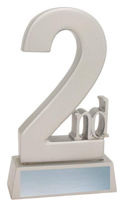 2nd Place Trophy Silver 11002