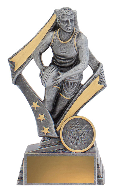Flag Series Touch Football Male Trophy 155mm