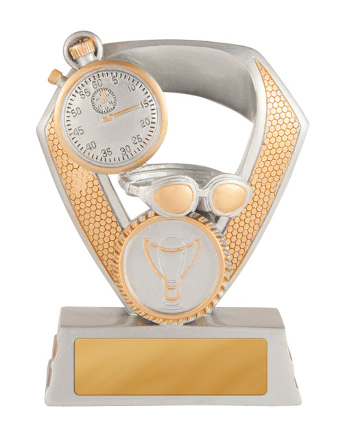 Shield Series Swimming Trophy 100mm
