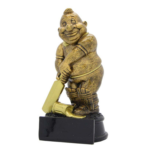 Cricket Award Comical Award Trophy