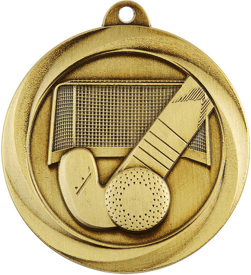 Econo Series Field Hockey Medal Gold