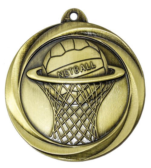 Econo Series Netball Medal Gold
