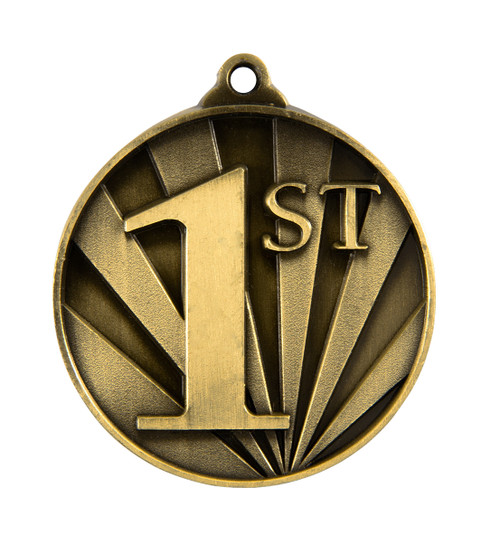 Sunrise Medal 1st Place Gold 1076-1ST