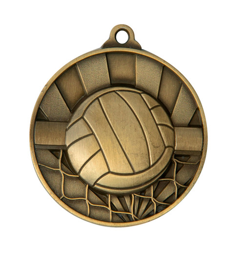 Sunrise Series Volleyball Medal Gold