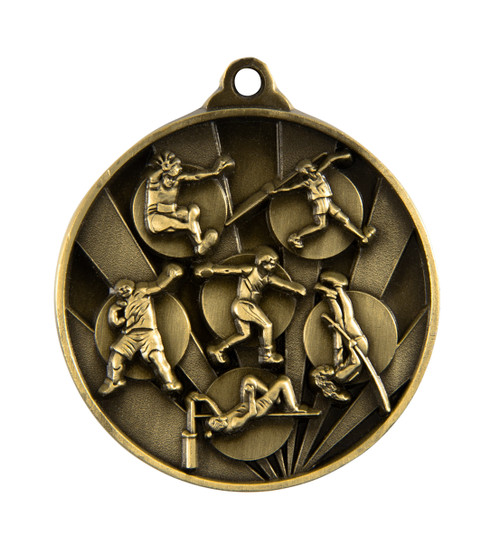 Sunrise Medal Field Athletics Gold