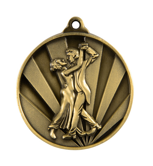 Sunrise Series Dance Medal Gold 1076-19G
