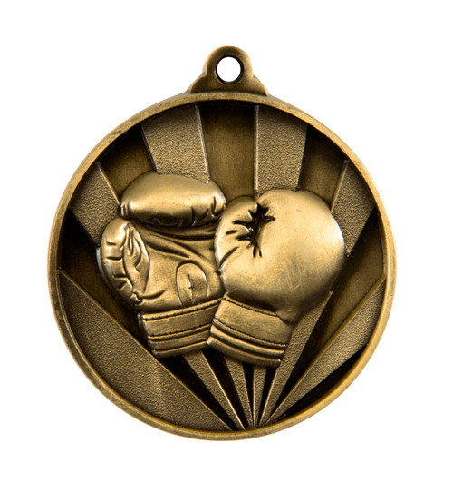 Sunrise Series Boxing Medal Gold 1076-32G