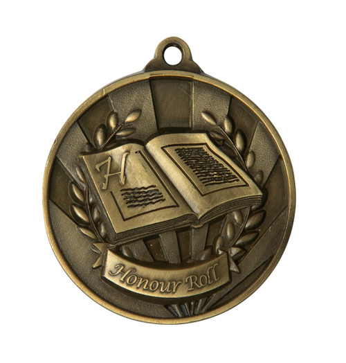 Sunrise Series Honour Roll Medal Gold 1076-53G