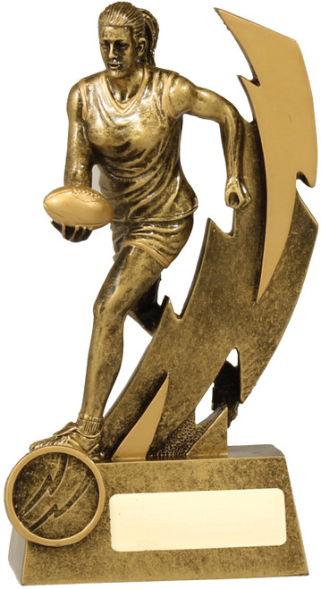 Shazam Series Trophy Aussie Rules Female 175mm 11687B