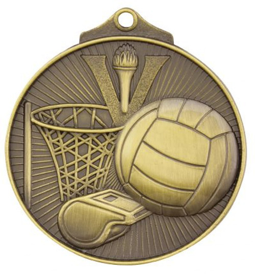 Sunraysia Series Netball Medal Gold