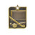 Rectangle Series Hockey Medal Gold