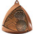 Triangle Series Basketball Medal Bronze M1020B