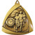 Triangle Series Cross Country Medal Gold