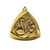 Triangle Series Music Medal Gold