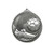 Alpha Series Football Medal Silver