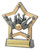 Mini Star Ten Pin Bowling Trophy 130mm
