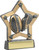 Mini Star Rugby Trophy 130mm