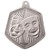 Falcon Series Drama Medal Silver 1072-47S