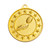 Shooting Star Series Aussie Rules Medal Gold 1074-3G