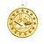 Shooting Star Medal Gymnastics Gold