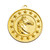 Shooting Star Series Horse Medal Gold