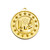 Shooting Star Medal Science Gold