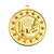 Shooting Star Medal Science Gold 1074-41G