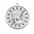 Shooting Star Medal Science Silver 1074-41S