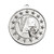 Shooting Star Medal Art Silver 1074-46S