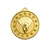 Shooting Star Poker Medal Gold