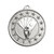 Shooting Star Poker Medal Silver 1074-54S