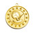 Shooting Star Medal Perfect Attendance Gold 1074-51G