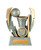 Lightning Series Netball Trophy 120mm