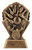 Cosmos Series Ten Pin Bowling Trophy 150mm