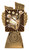 Lynx Series Cheerleading Trophy 150mm LR325A