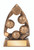 Jewel Series Lawn Bowls Trophy 160mm