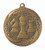 Linz Series Chess Medal Antique Gold MS4014G