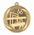 Linz Series Gymnastics Medal Antique Gold