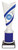 Curve Cup Silver/Blue 225mm