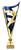 Madeira Cup Gold/Blue 395mm