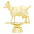 Goat Figure Trophy 125mm